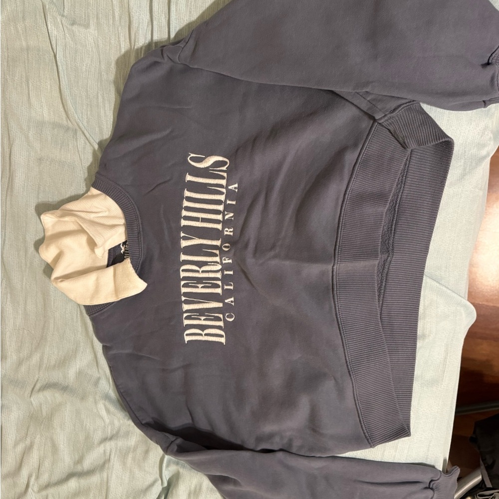 Hollister Charcoal Turtleneck Sweater